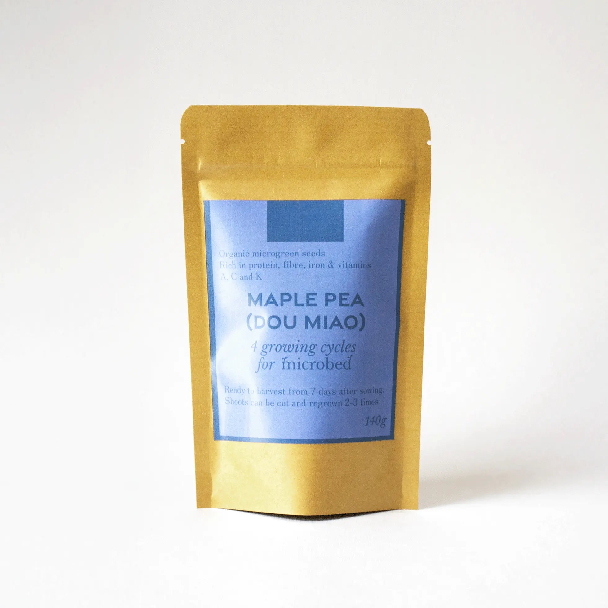 Organic Maple Pea (dou miao) seeds